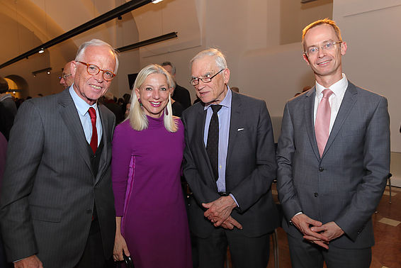 Werner Fasslabend, Martina Fasslabend, Johann Marte, Richard Starkel