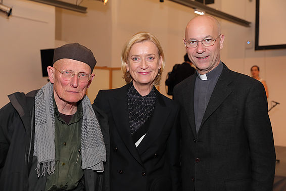 Bodo Hell, Johanna Rachinger, Toni Faber – © Österreichische Nationalbibliothek/APA-Fotoservice/Schedl