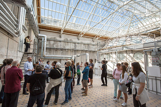 Bibliothek am Heldenplatz, Dachboden, Open House