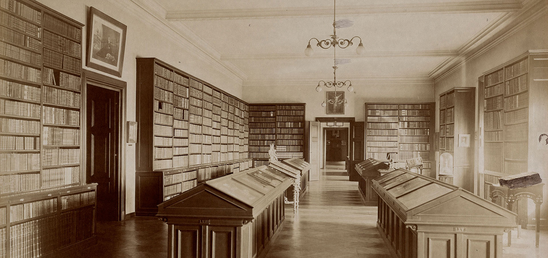 Fideikommissbibliothek, Franz Josef Saal, um 1925