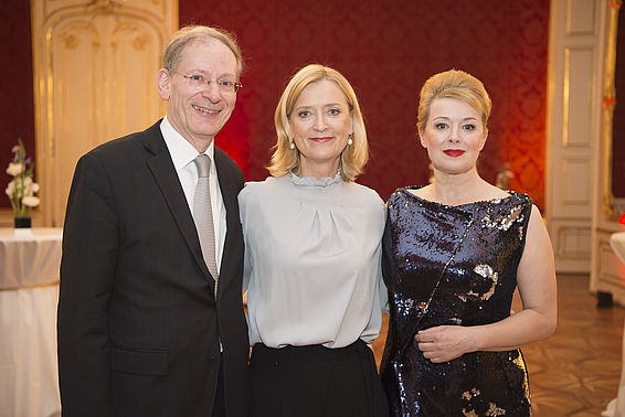 Clemens Hellsberg, Johanna Rachinger und Petra Morzé 