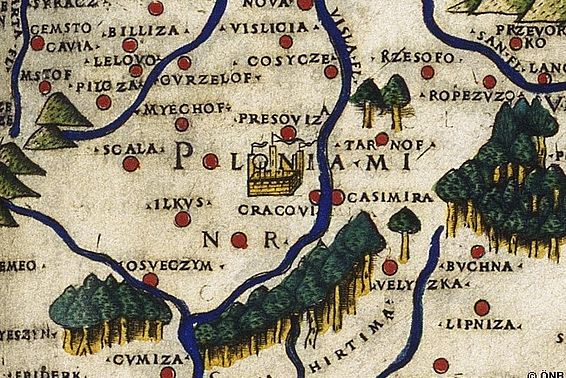 Detail, Marcus Beneventanus, Mitteleuropa, 1507 