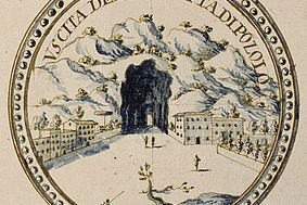 Detail, Francesco Cassiano de Silva, Königreich Neapel, 1708