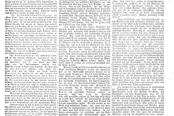 Wahlzwang für die Frauen. In: Arbeiter-Zeitung, 30. Jg., Nr. 335, Morgenblatt 8. Dezember 1918, Seite 1