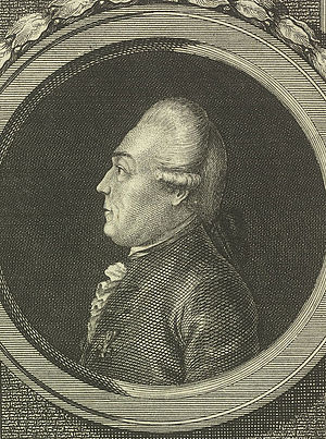 Baron Gottfried van Swieten Engraving by Johann Ernst Mansfeld after a drawing by J. C. de Lakner