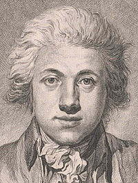Adam von Bartsch Self-portrait, etching, engraving and stipple engraving, 1785