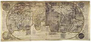 Matteo Ricci Weltkarte, 1602, nach 1644