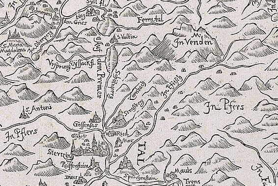 Detail, Warmund Ygl, Tirol, 1604