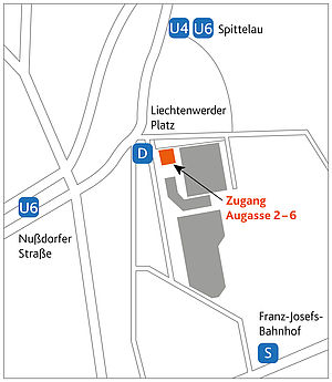 Lageplan Seminarort Ausbildungszentrum