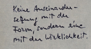 Ausschnitt Tagebücher 1953/54