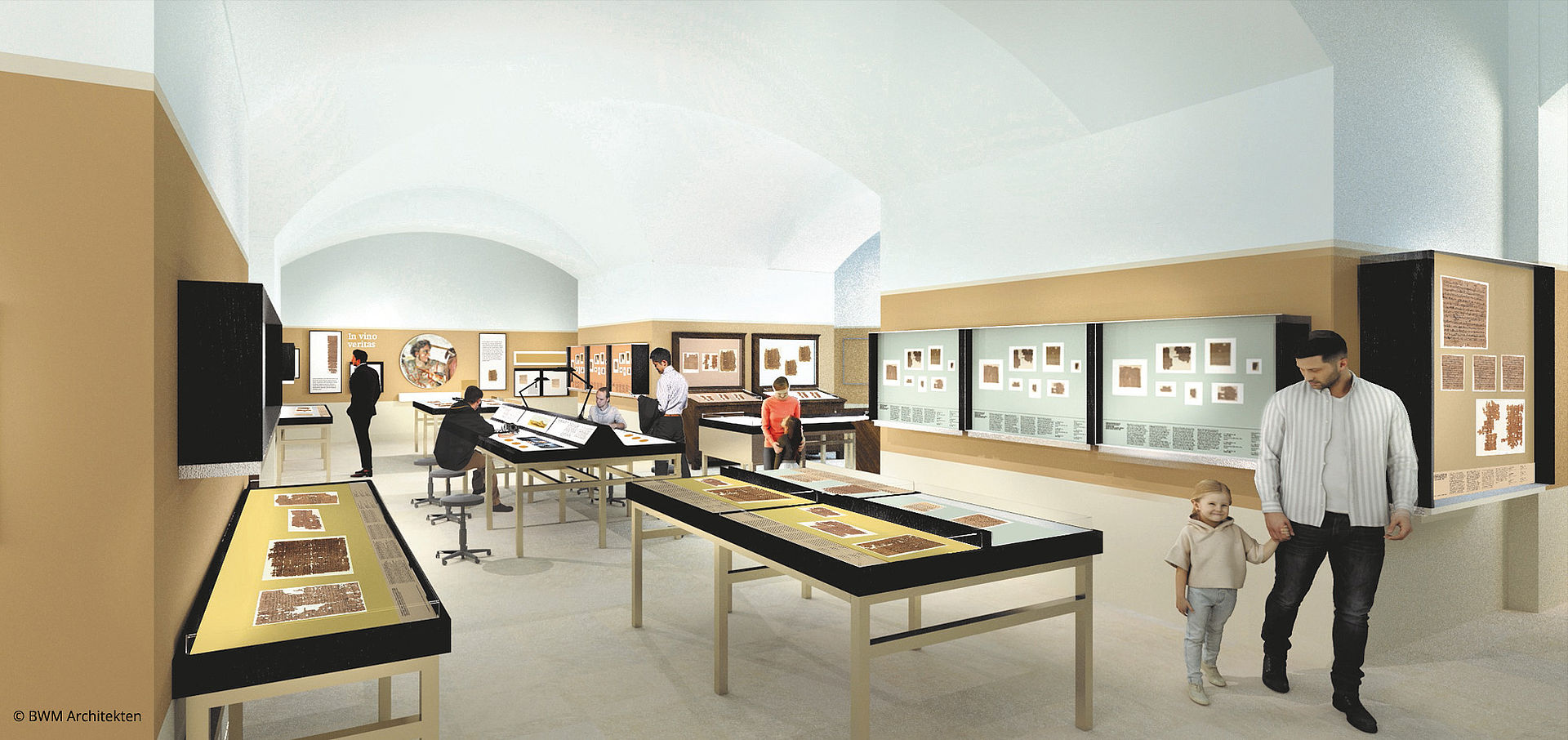 Papyrussmuseum mit BesucherInnen