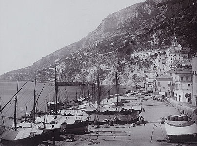 Giorgo Sommer: Reisen nach Amalfi