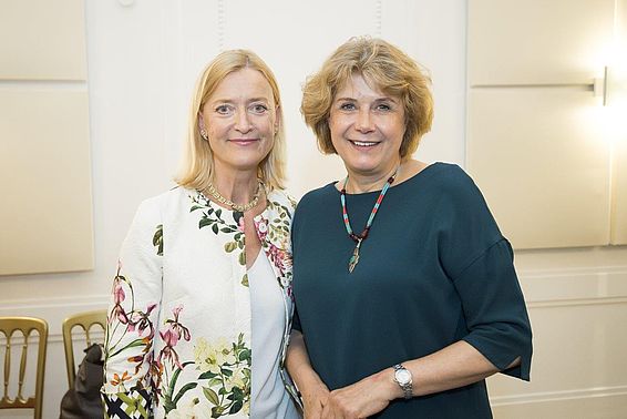 GD Dr. Johanna Rachinger mit GD Dr. Gabriele Zuna-Kratky, Direktorin des Technischen Museums Wien