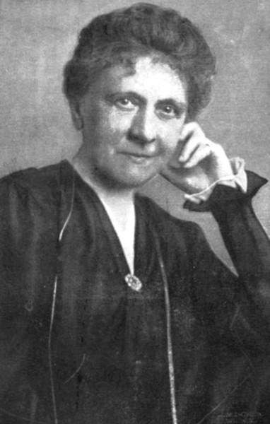 Bürgerschuldirektorin Marie Schwarz, Präsidentin des Vereines der Lehrerinnen und Erzieherinnen in Österreich (1917)