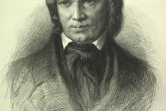 Portrait of Robert Schumann