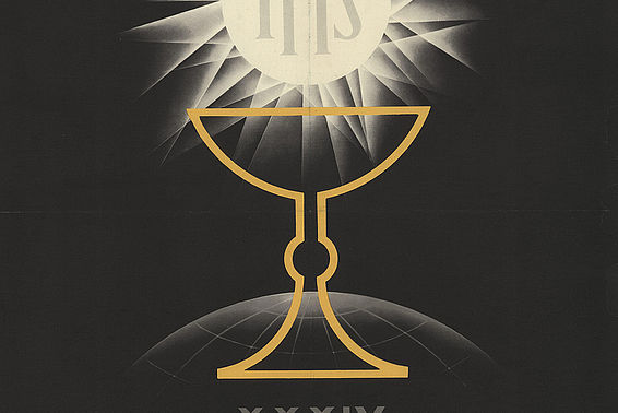 Plakat: XXXIV. Internacia Eŭĥaristia Kongreso, 1938