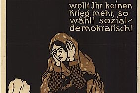 Werbeplakat der Sozialdemokratischen Arbeiterpartei 