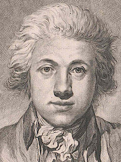 Adam von Bartsch; Selbstporträt, Radierung, Kupferstich und Punktstich, 1785