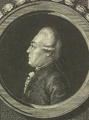 Baron Gottfried van Swieten Engraving by Johann Ernst Mansfeld after a drawing by J. C. de Lakner