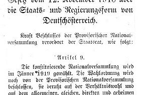 Staatsgesetzblatt vom 15.11.1918