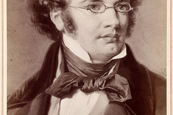 Portrait of Franz Schubert