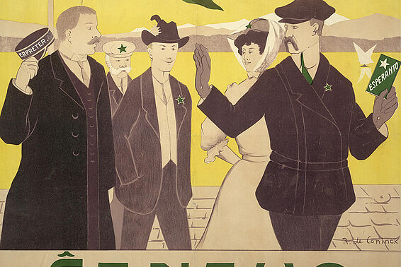 Plakat: Dua Universala Kongreso de Esperanto, 1906