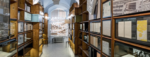 Antike Bücherregale im Literaturmuseum