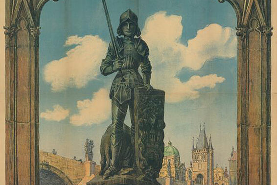 Plakat: Foiro de Praha, 1923