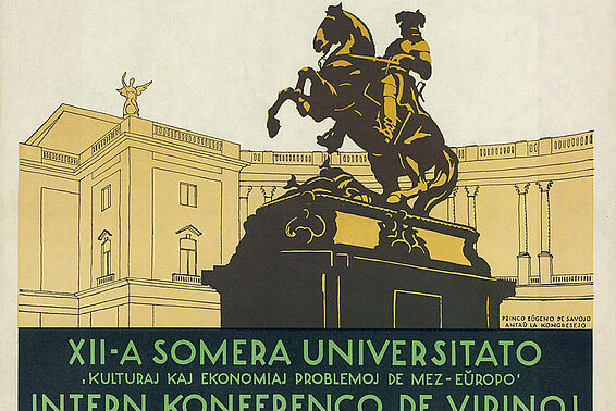 Plakat: XXVIII Universala Kongreso de Esperanto, 1936