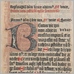Mainzer Psalter, prächtig gestaltete Buchseite