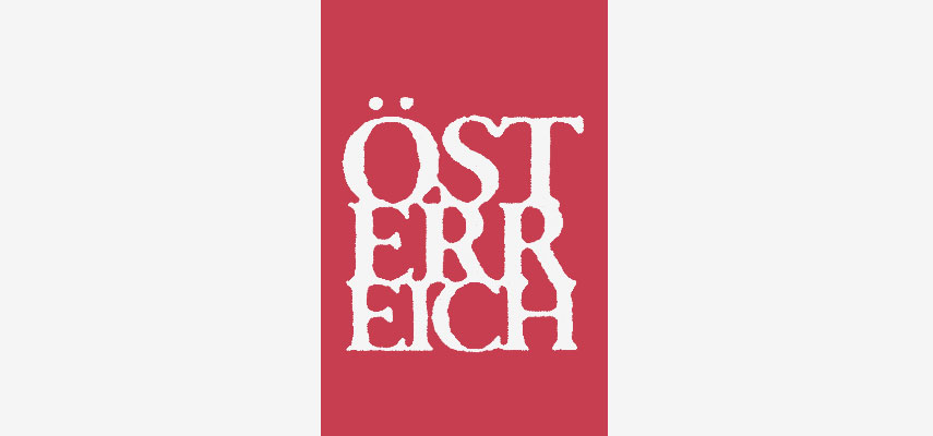 Pinkes Logo "Österreich"