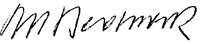 Unterschrift Bednarik
