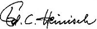 Signatur Heinisch