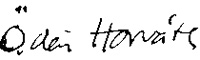Signatur Horvath