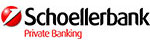 Schwarz-rotes Logo Schoellerbank Private Banking