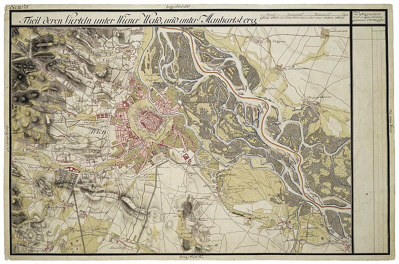 Josephinische Landesaufnahme von Niederösterreich, 1773-1781