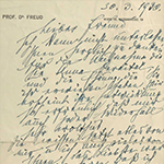 Handschrift auf vergilbtem Papier