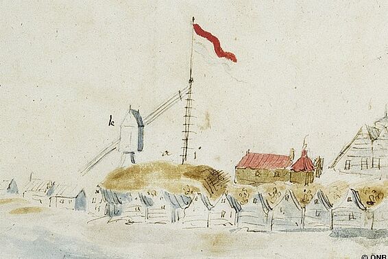 Detail, New York, um 1650