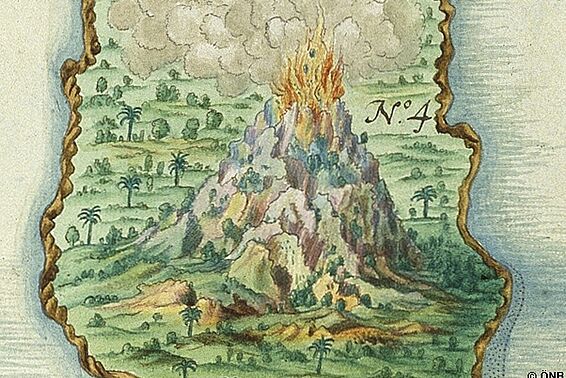 Detail, Joannes Vingboons Straße von Malakka, Banda-Inseln, um 1666