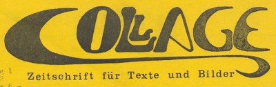 Beispielhafter Titelschriftzug der Zeitschrift