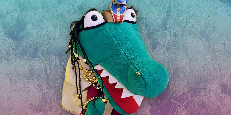 Bild zur Kinderführung: Zu Besuch beim Krokodil am Nil