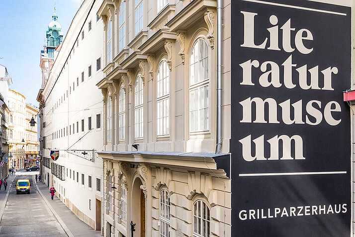 Foto vom Grillparzer Haus in dem das Literaturmuseum untergebracht ist