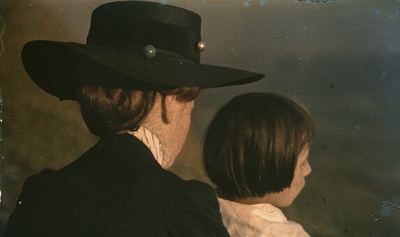 Autochrom von Heinrich Kühn