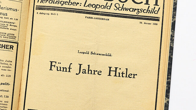 Das Bild zeigt eine Ausgabe einer alten Zeitung.