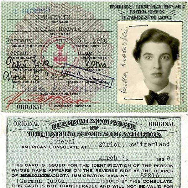Green Card von Gerda Lerner