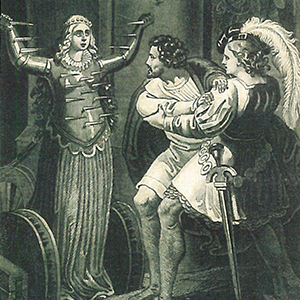 Schwarz-weiß Darstellung: Gothic aus Österreich
