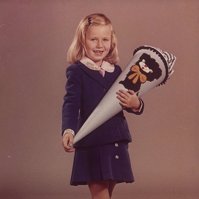 Mädchen mit Schultüte