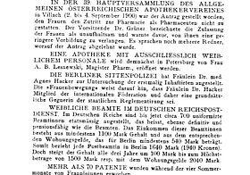 Der Kampf um das Wahlrecht; aus: Dokumente der Frauen, Bd. 4, Nr. 13, 1. Oktober 1900, Seite 414