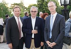 Mario Plachutta, Gastronom, Prof. Dr. Andreas Grünbichler, Mag. Richard Starkel
